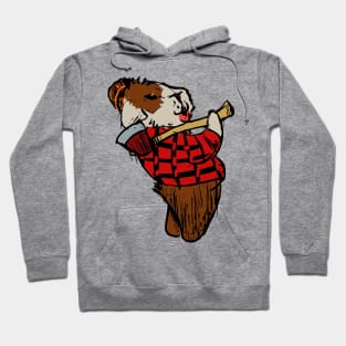 Lumberjack Guinea Pig Hoodie